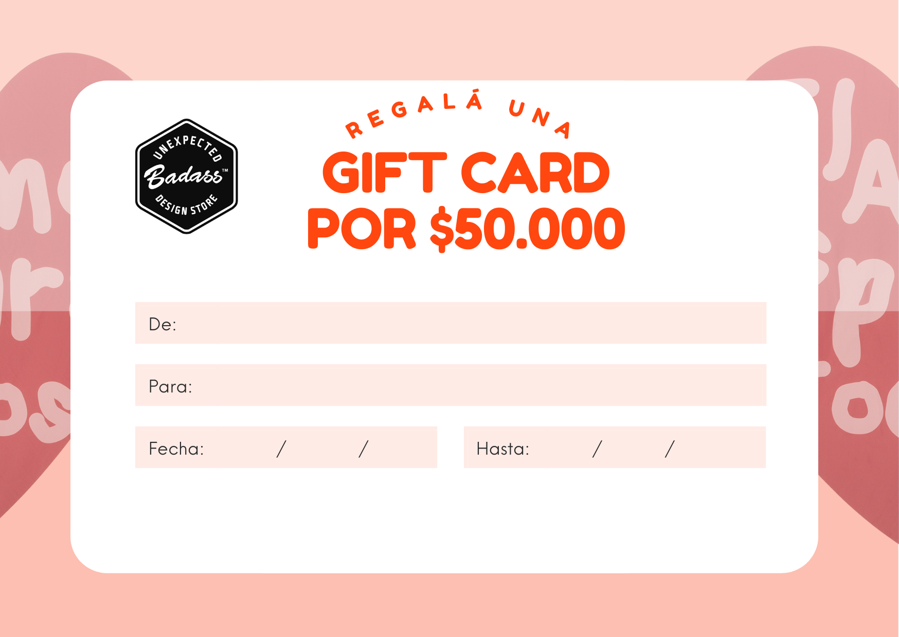 Gift Card - $50,000
